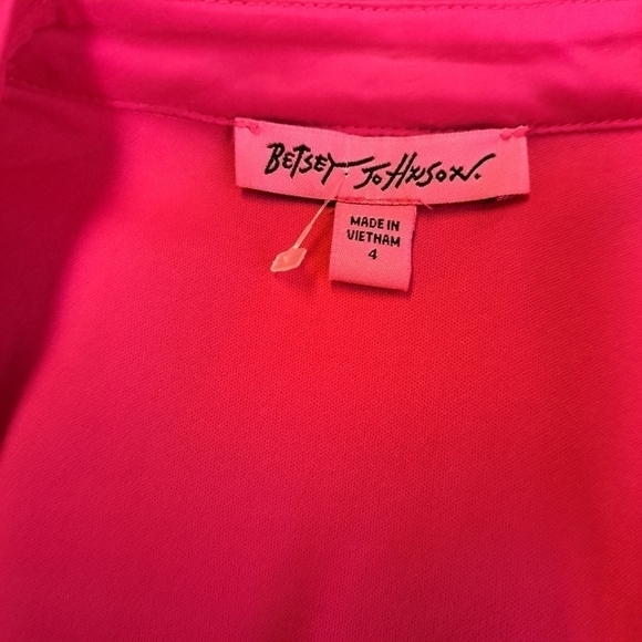 Betsey Johnson Cosmopolitan Hot pink dress - Picture 8 of 13